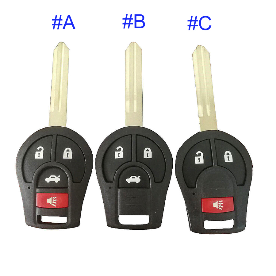 FS210005 Emergency Remote Key Blade Blades for N-issan I-nfiniti Auto ...