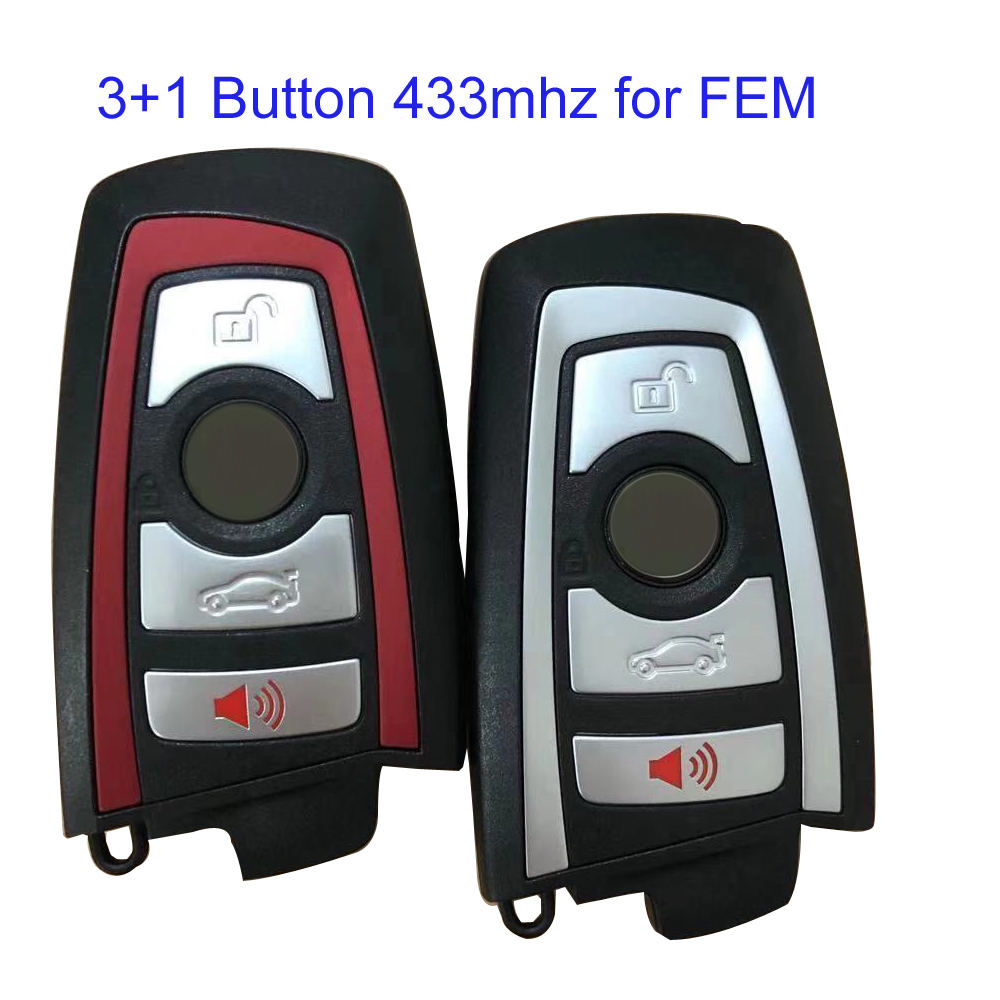MK110109 3 button 315mhz Smart Key for Mini Cooper auto key NO keyless ...