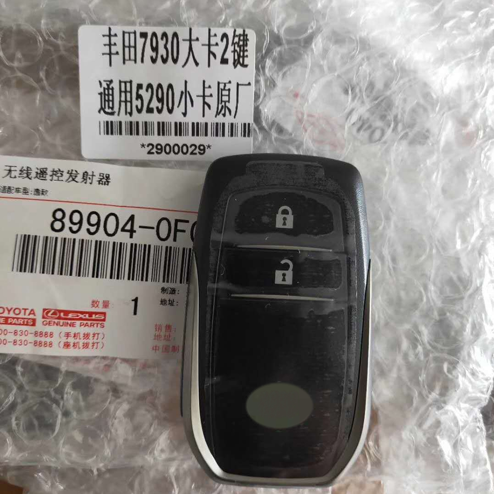 MK190019 Original 2 Button Smart Key 7930 PCB Keyless Go,For T-oyota