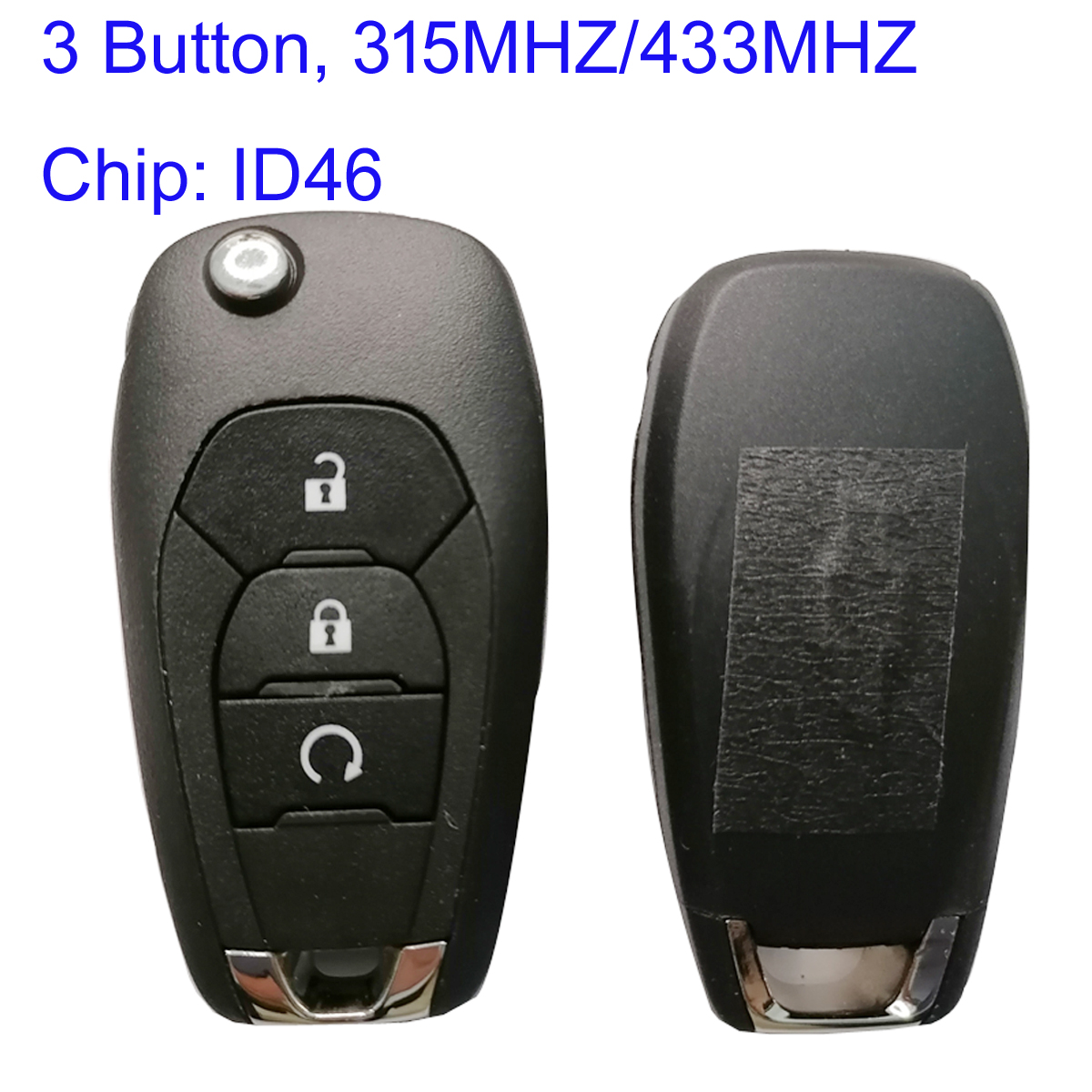 MK280082 3+1 Button Smart Keyless Entry Remote Key 433 MHZ 